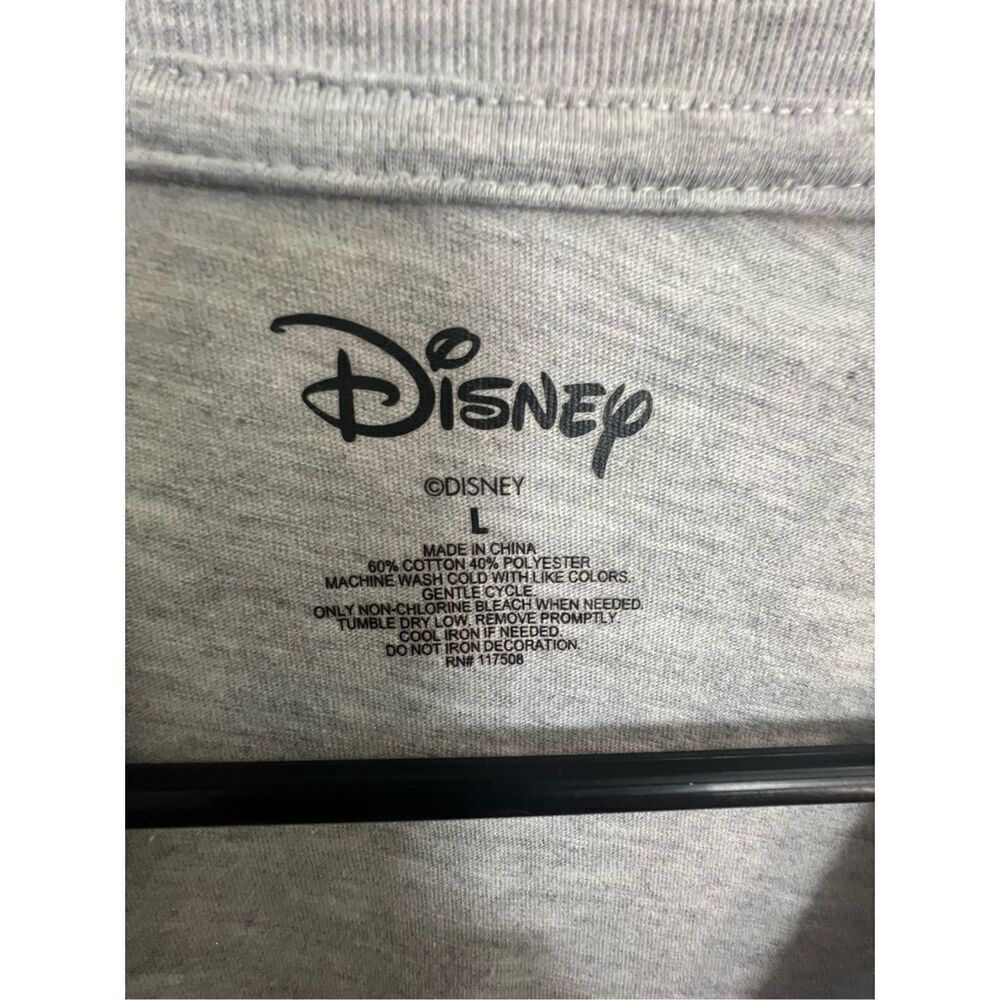 Disney Alice In Wonderland Grey Short Sleeve Graphic T-Shirt - Picture 3 of 4